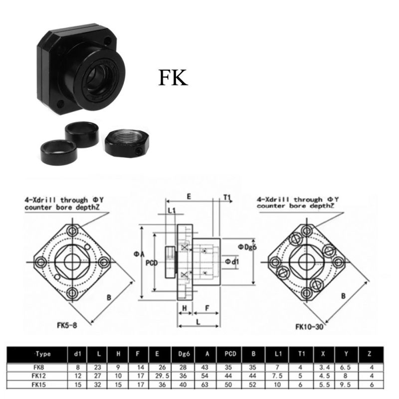 SOPORTES DE HUSILLO FK / FF C7