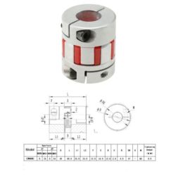 ACOPLAMIENTOS DE MORDAZA ALUMINIO JM40C RD