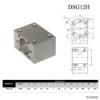 CAJA DE TUERCA DE ALUMINIO DSG PARA SFU / SFS