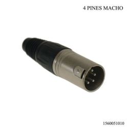 CONECTOR XLR 4 PINES