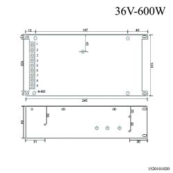 FUENTE DE ALIMENTACION 36V