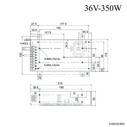 FUENTE DE ALIMENTACION 36V