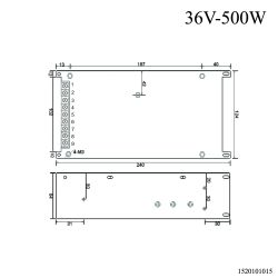 FUENTE DE ALIMENTACION 36V