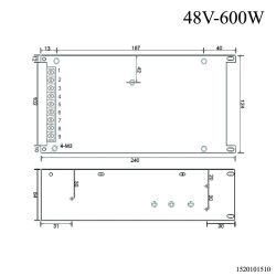 FUENTE DE ALIMENTACION 48V