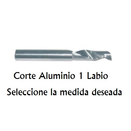 Fresa Corte Aluminio de 10 mm (1L)
