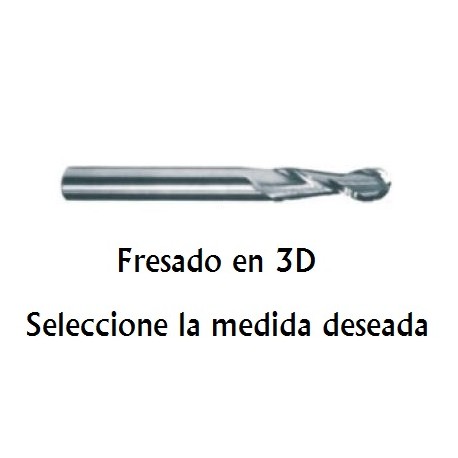 Fresado 3D (2L) de 8 mm