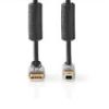 CABLE USB 1,8MT TIPO A CON TIPO B