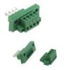 CONECTOR  VERDE CON TORN. SEG.