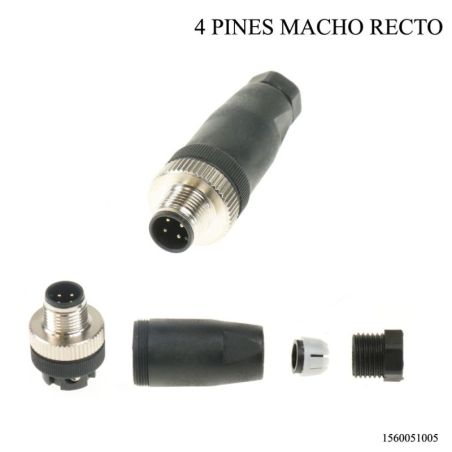 CONECTOR  METRICA 12 - 4 PINES